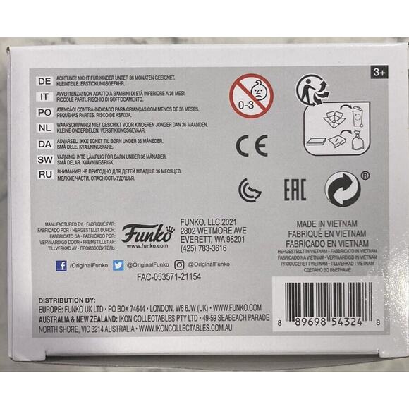 FUNKO POP ! THE VISION 824 GLOWS IN DARK WALMART EXCLUSIVE E01 - Picture 6 of 6